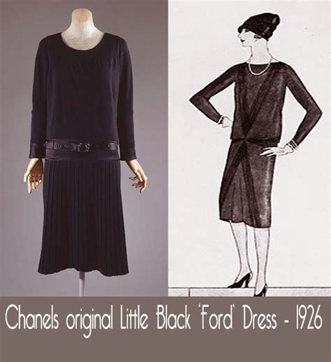 coco chanel little black dress 1920 origional|little black dress vogue 1926.